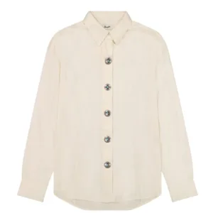WRANGLER WOMEN RETRO PUNCHY BUTTON SHIRT WHITE 112385436